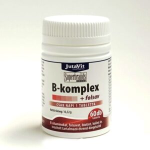 JutaVit B-komplex + folsav tabletta 60X