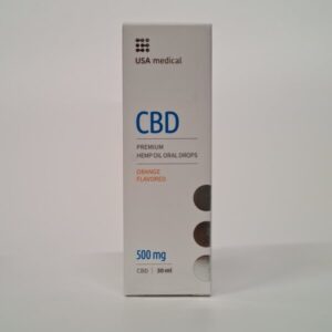 USA medical CBD Olaj 500 mg 30 ml