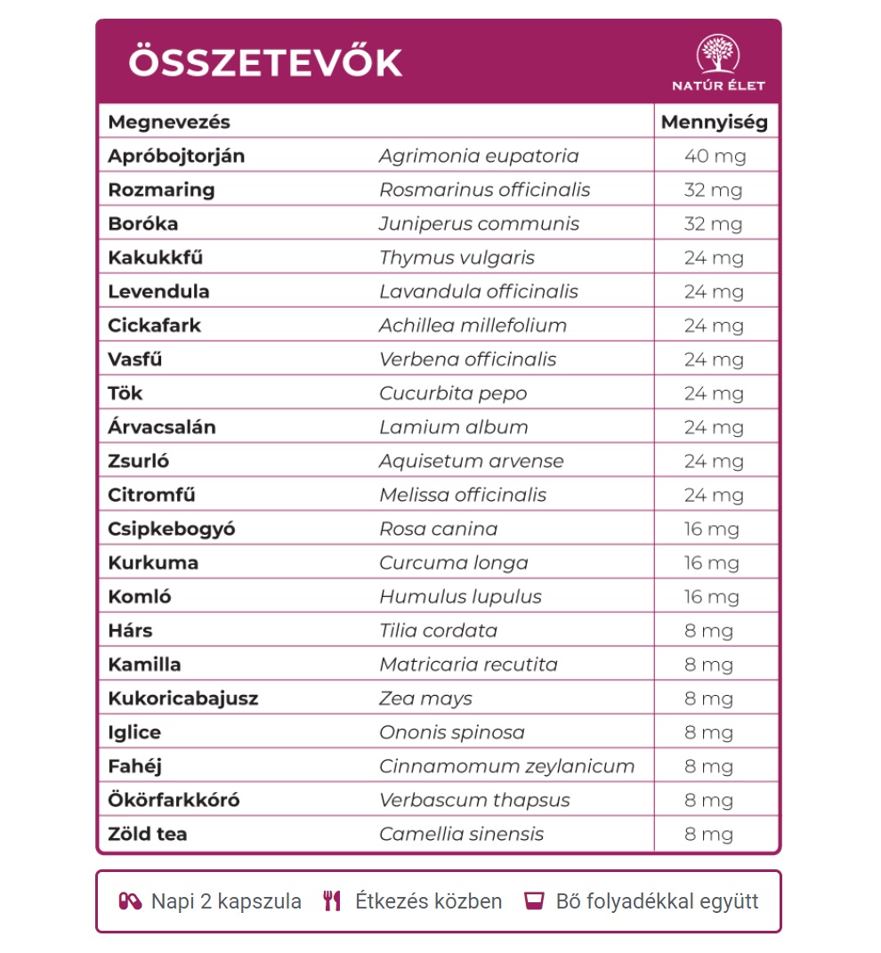 INKOHERB kapszula 45db - Image 3