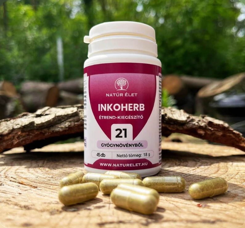 Inkoherb kapszula 45 db-os inkontinencia gyógyszer