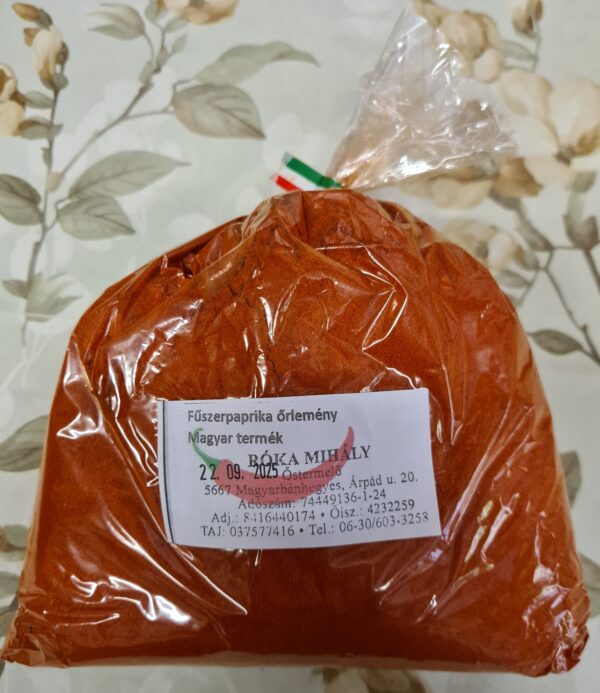 Különleges minőségű édes paprika 0,5 kg