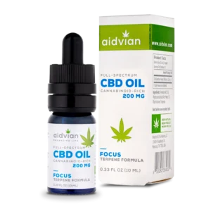 Aidvian Full Spectrum CBD Olaj Focus 10ml