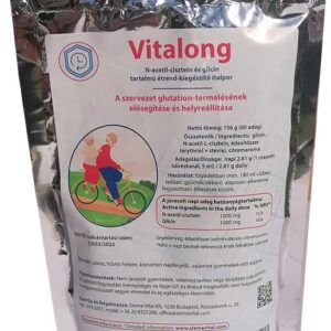Vitalong N-acetil-L-cisztein és glicin tartalmú italpor