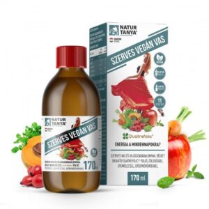 Natur Tanya® SZERVES VEGÁN VAS szirup170ML