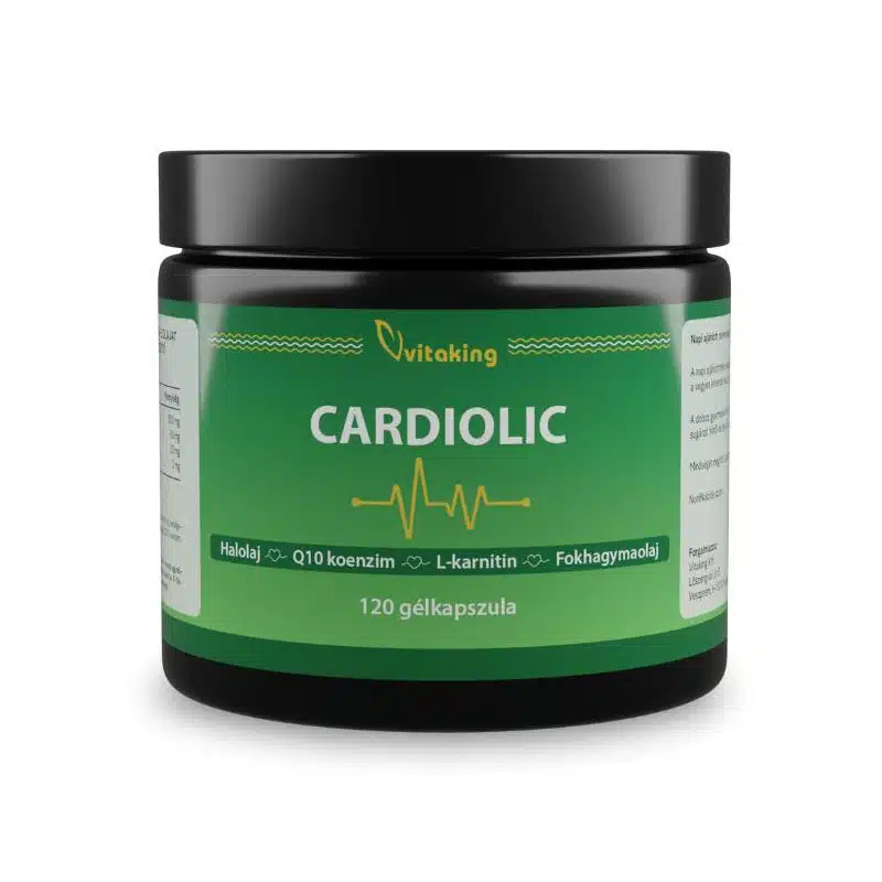 Vitaking Cardiolic Formula gélkapszula – 120db