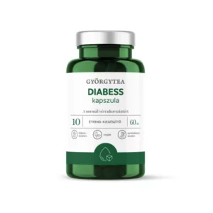 Györgytea Diabess 60db kapszula  A normál vércukorszintért