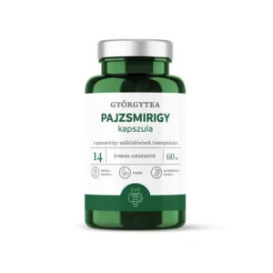 Györgytea Pajzsmirigy 60db kapszula  A pajzsmirigy működésének támogatására