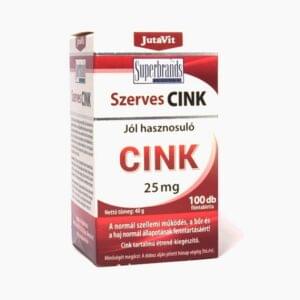 JutaVit Szerves Cink tabletta 100 db