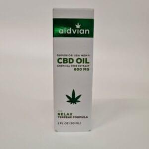 Aidvian Full Spectrum CBD Olaj Relax 600 mg 30 ml
