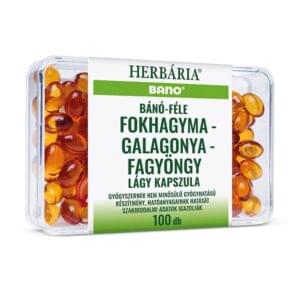 Bánó Fokhagyma - Galagonya - Fagyöngy kapszula 100db