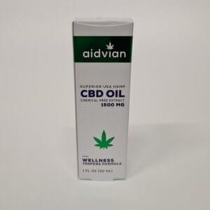 AIDVIAN Full Spectrum CBD Olaj WELLNESS 1500 mg 30 ml