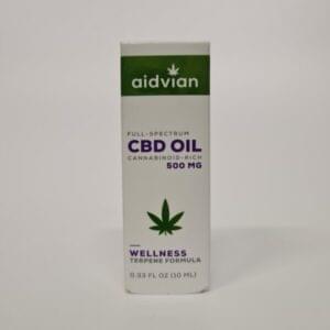Aidvian Full Spectrum CBD Olaj Wellness 500 mg 10 ml