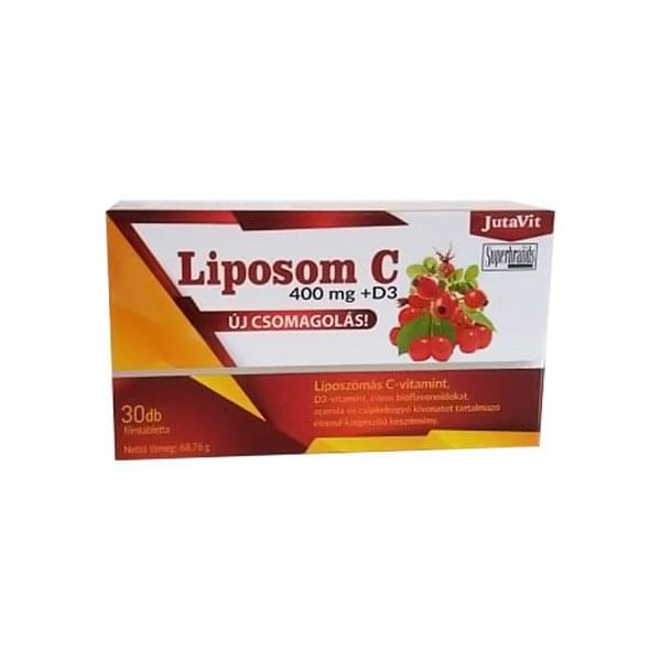 JutaVit Liposom C vitamin 400 mg 30db