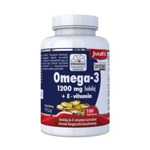 Jutavit Omega-3 halolaj 1200 mg + E-vitamin kapszula 100 db